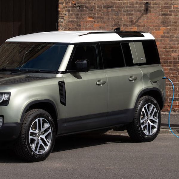 Land Rover Defender PHEV charging